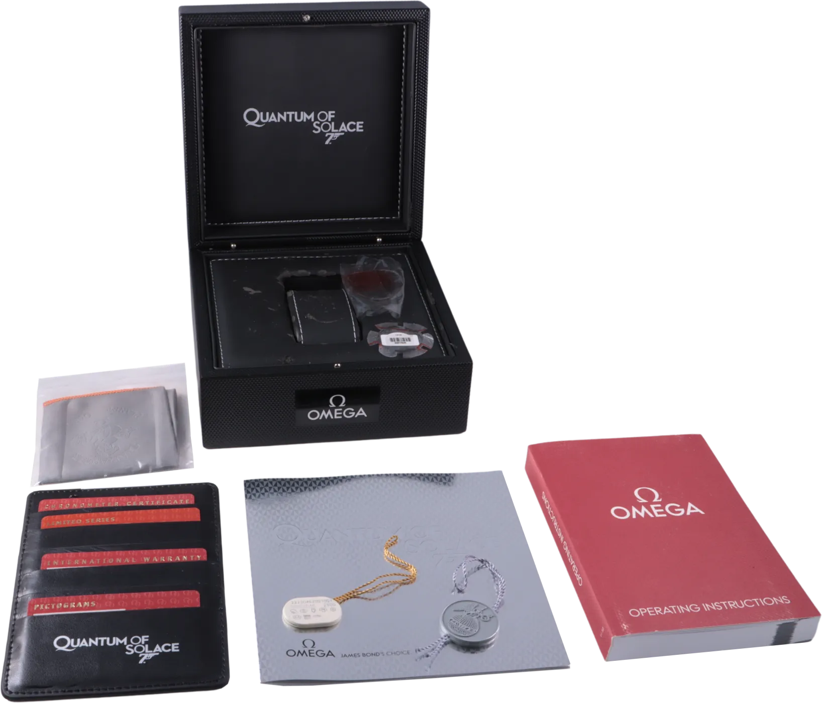 Omega Seamaster Planet Ocean Bond 007 Quantum of Solace 222.30.46.20.01.001